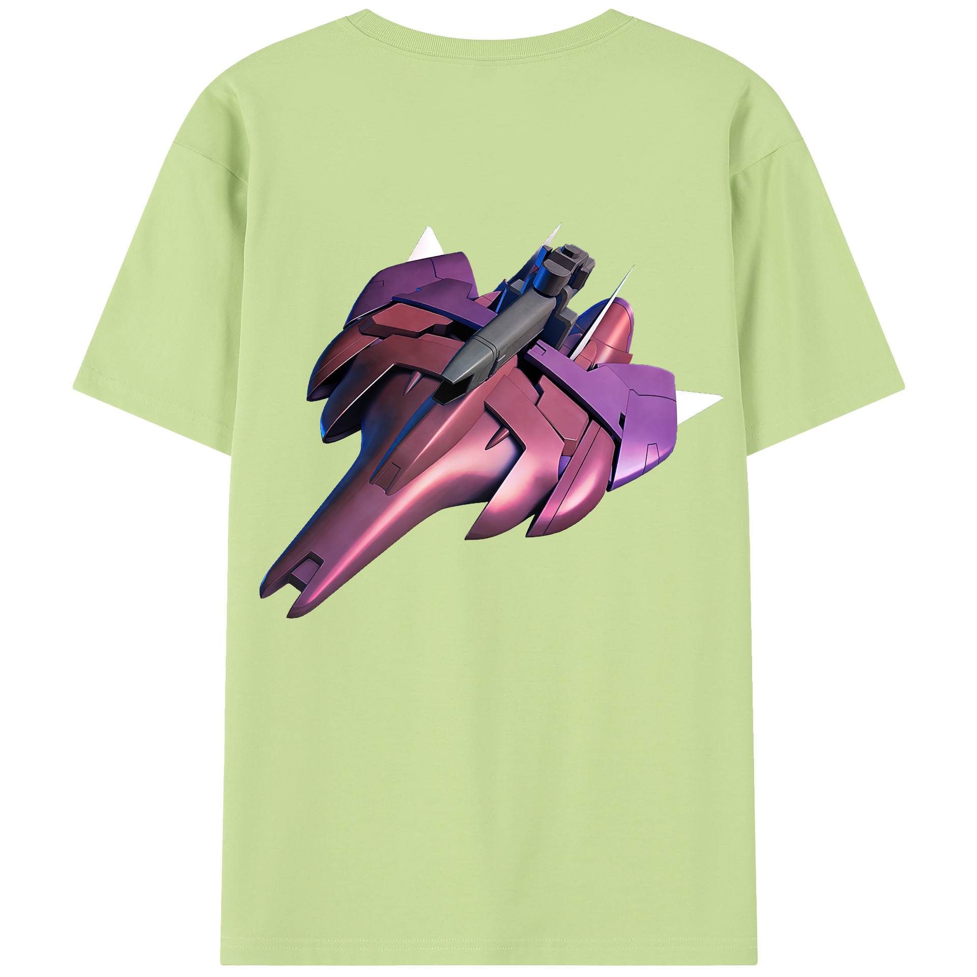（画像用） 機動戦士ガンダム Mobile Suit Gundam 綿100％半袖Tシャツ（背面プリント）